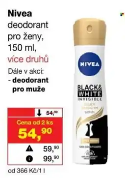Barvy a laky drogerie Nivea deodorant pro ženy nabídka