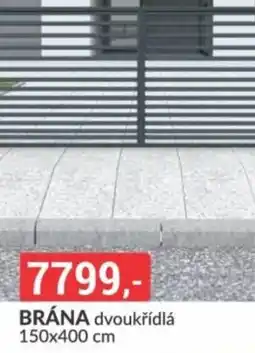 Baumax Brána dvoukřídlá nabídka