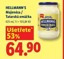 Lidl Hellmann’s Majonéza / Tatarská omáčka nabídka