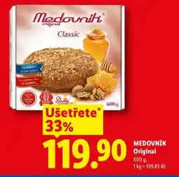 Lidl MEDOVNÍK ORIGINAL nabídka
