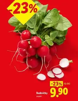 Lidl Ředkvičky nabídka