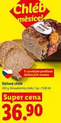 Lidl DÝŇOVÝ CHLÉB nabídka