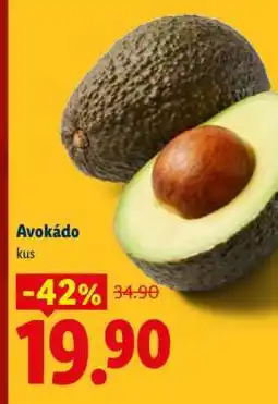 Lidl Avokádo nabídka