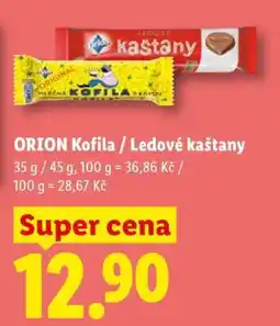 Lidl ORION KOFILA, LEDOVÉ KAŠTANY nabídka