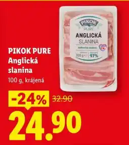 Lidl Pikok Pure Anglická Slanina nabídka