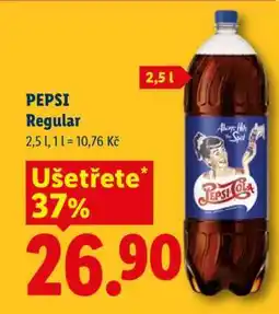 Lidl PEPSI Regular nabídka
