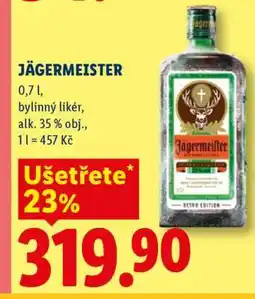 Lidl Jägermeister nabídka