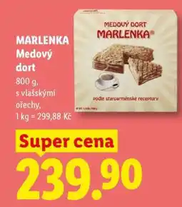 Lidl MARLENKA Medový dort nabídka