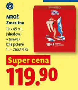 Lidl Mrož Zmrzlina nabídka