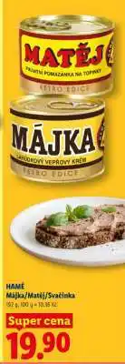 Lidl Hamé Májka, Matěj, Svačinka nabídka