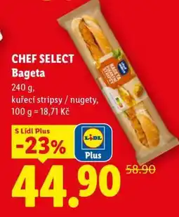 Lidl CHEF SELECT Bageta nabídka