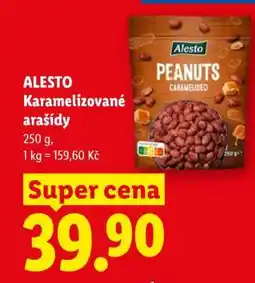 Lidl ALESTO Karamelizované arašídy nabídka