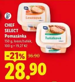 Lidl CHEF SELECT POMAZÁNKA nabídka