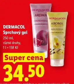 Lidl DERMACOL Sprchový gel nabídka