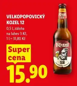 Lidl VELKOPOPOVICKÝ KOZEL 12 nabídka