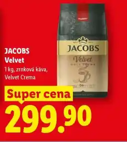 Lidl Jacobs Velvet nabídka