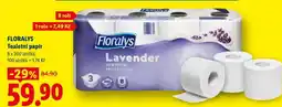 Lidl Floralys TOALETNÍ PAPÍR nabídka