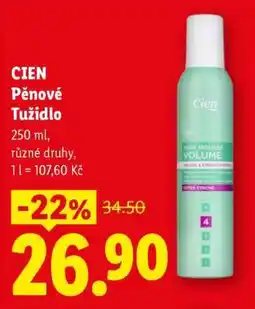 Lidl Cien Pěnové tužidlo nabídka