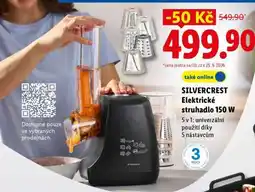 Lidl SILVERCREST Elektrické struhadlo 150 W nabídka