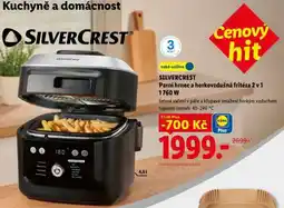 Lidl SILVERCREST Parní hrnec a horkovzdušná fritéza 2 v 1 1760 W nabídka