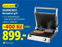 Lidl SILVERCREST KONTAKTNÍ GRIL nabídka