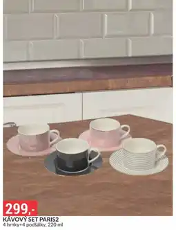 Baumax Kávový set paris2 nabídka