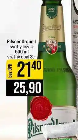 Jip Pilsner Urquell světlý ležák nabídka