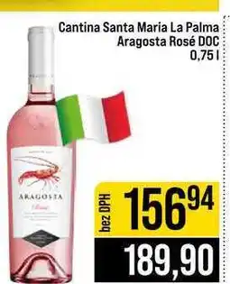 Jip Cantina Santa Maria La Palma Aragosta Rosé DOC nabídka