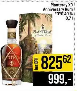 Jip Planteray XO Anniversary Rum 20YO 40% nabídka