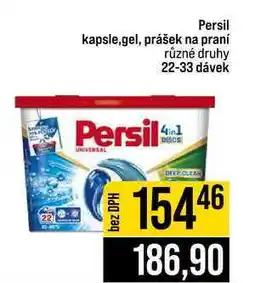 Jip Persil kapsle,gel, prášek na praní různé druhy 22-33 dávek nabídka