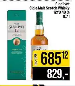 Jip Glenlivet Sigle Malt Scotch Whisky 12YO 40% nabídka