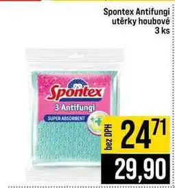 Jip Spontex Antifungi utěrky houbové 3 ks nabídka