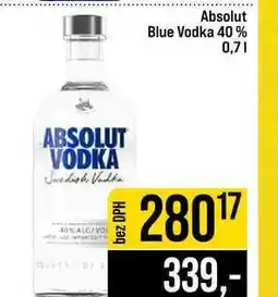Jip Absolut Blue Vodka 40 % nabídka