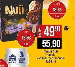 Jip Nestlé Nuii nanuk vanilka+med+mandle 3x90 ml nabídka
