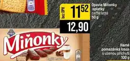 Jip Miñonky Opavia oplatky caffé latté nabídka