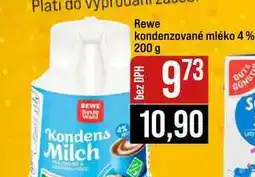 Jip Rewe kondenzované mléko 4% nabídka