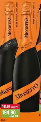 Ratio Mionetto Prosecco D.O.C. Treviso, brut nabídka