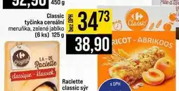 Jip Classic tyčinka cereální meruňka, zelené jablko (6 ks) nabídka