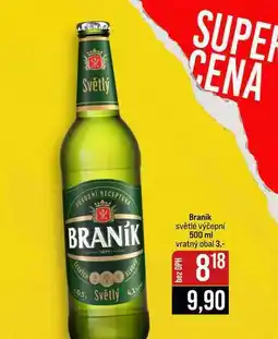 Jip Braník světlé výčepní nabídka