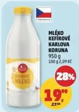 Karlová Koruna mléko kefírové