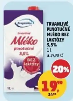 Penny Market Pragolaktos trvanlivé Mléko plnotučné nabídka