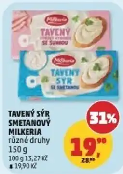 Penny Market Milkeria tavený sýr sметanový nabídka
