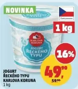 Penny Market Karlová Koruna jogurt řeckého typu nabídka