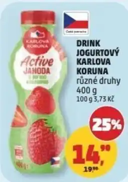 Penny Market Karlová koruna active jahoda nabídka