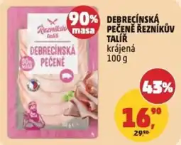 Penny Market Reznikův talíř debrecínská pečené řezníkův talíř nabídka