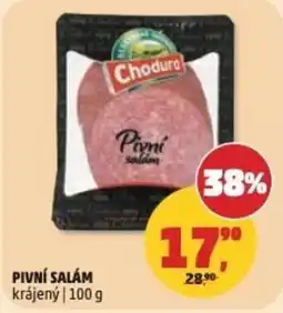 Penny Market Chodura pivní salám nabídka