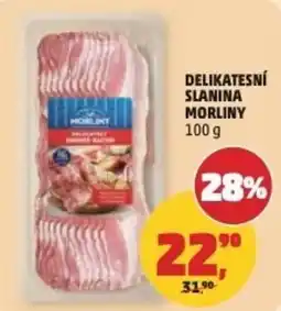 Penny Market Morliny delikatesní slanina nabídka