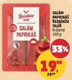 Penny Market Reznikův salám paprikáš nabídka