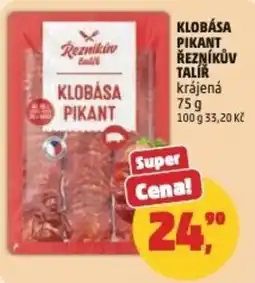 Penny Market Reznikov klobasa pikant nabídka