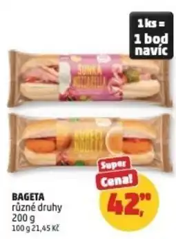 Penny Market Bageta různé druhy nabídka
